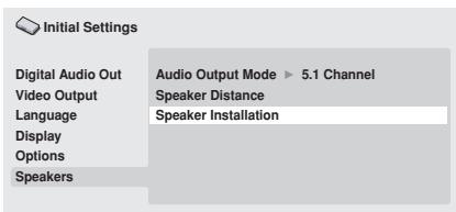 PIONEER DV-600 AV - Speaker Installation - 1