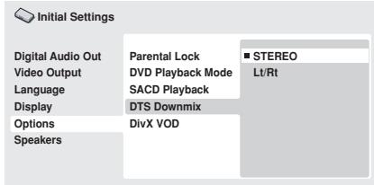 PIONEER DV-600 AV - DTS Downmix - 1
