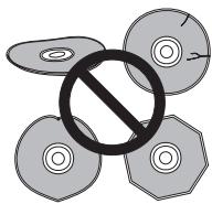 PIONEER DV-600 AV - Damaged and shaped discs - 1