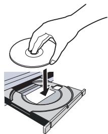 PIONEER DV-600 AV - Load a disc. - 1
