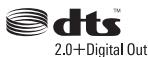 PIONEER DV-600 AV - - Prestazioni audio eccenti del suono surround grazie alsystema Dolby Digital1 e al software DTS3 - 2