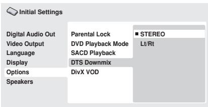PIONEER DV-600 AV - DTS Downmix - 1