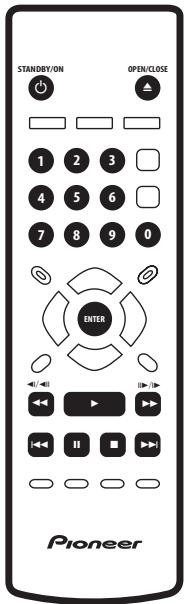 PIONEER DV-600 AV - Belangrijk - 1