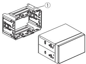 PIONEER FH-460UI - Verwijder de sierlijst. - 3
