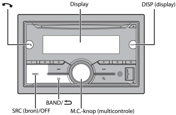 PIONEER FH-X730BT - Basisbediening - 1