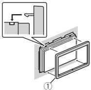 PIONEER FH-X840DAB - DIN mount installation - 2