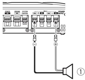 PIONEER GM-A5602 - Sortie un canal - 1