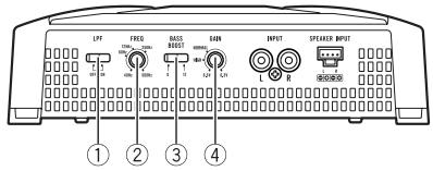 PIONEER GM-A5602 - Описиме заlemеньов устюйства - 1