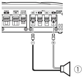 PIONEER GM-A5602 - 1-kanaals output - 1
