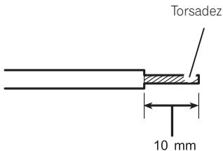 PIONEER GM-A5602 - Connexion des bornes de sortie des haut-parleurs - 1