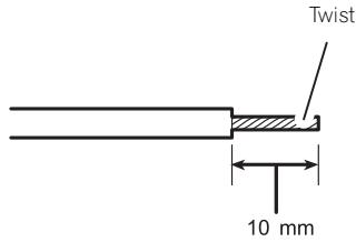 PIONEER GM-A5602 - Connecting the speaker output terminals - 1