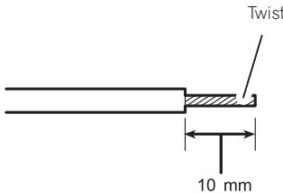 PIONEER GM-A6604 - Connecting the speaker output terminals - 1