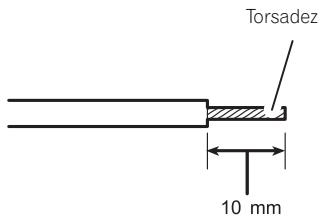 PIONEER GM-A6604 - Connexion des bornes de sortie des haut-parleurs - 1