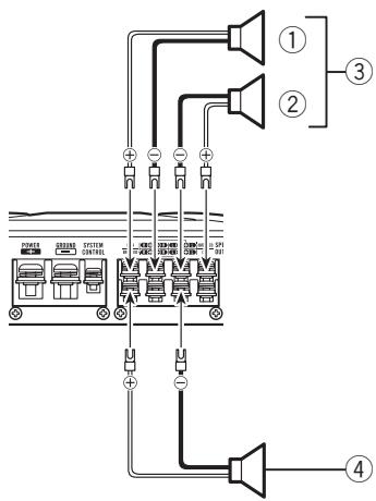 PIONEER GM-A6604 - Three-channel output - 1