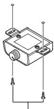 PIONEER GM-D9601 - Anbringen des Bassverständungsfernreglers - 1
