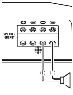 PIONEER GM-D9601 - Si el amplificador se conecta a un altovoz - 1