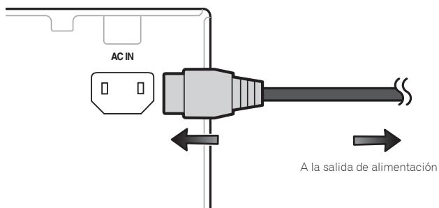 PIONEER HTP072 - Conexión del receptor - 1