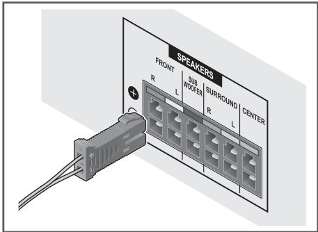 PIONEER MCS-434 - Preparing the speakers - 1