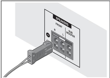 PIONEER MCS-434 - De luidsprekers voorbereiden - 1