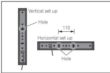 PIONEER MCS-434 - Attaching the speakers - 1
