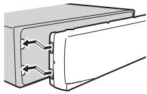 PIONEER MVH-170UI,  MVH-170 UI - Rimozione del frontalino - 3