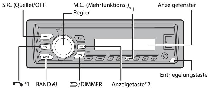PIONEER MVH-170UI,  MVH-170 UI - Grundlagen der Bedienung - 1