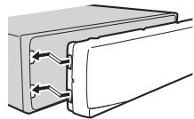 PIONEER MVH-170UI,  MVH-170 UI - Retrait de la face avant - 3