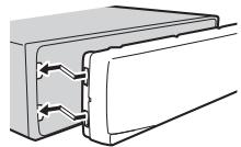 PIONEER MVH-170UI,  MVH-170 UI - Het voorpaneel verwijderen - 3