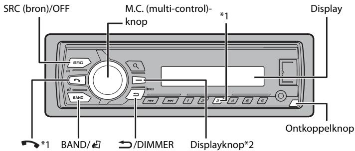 PIONEER MVH-170UI,  MVH-170 UI - Basisbediening - 1