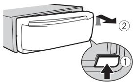 PIONEER MVH-280FD - Ontkoppelen - 1
