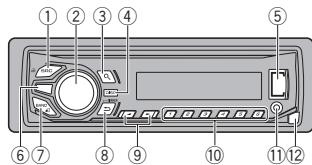 PIONEER MVH-X360BT - Unidad principal - 1