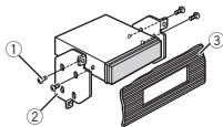 PIONEER MVH-X360BT - Montaggio DIN posteriore - 2