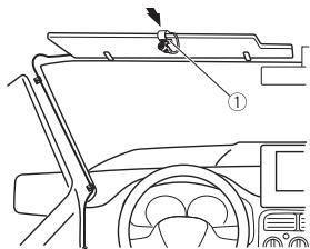 PIONEER MVH-X580BT - Instalación en la visera - 2