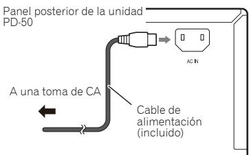 PIONEER PD50 - Precaución - 1