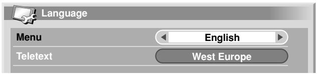 PIONEER PDP-435PE - To select a language for on-screen display - 1