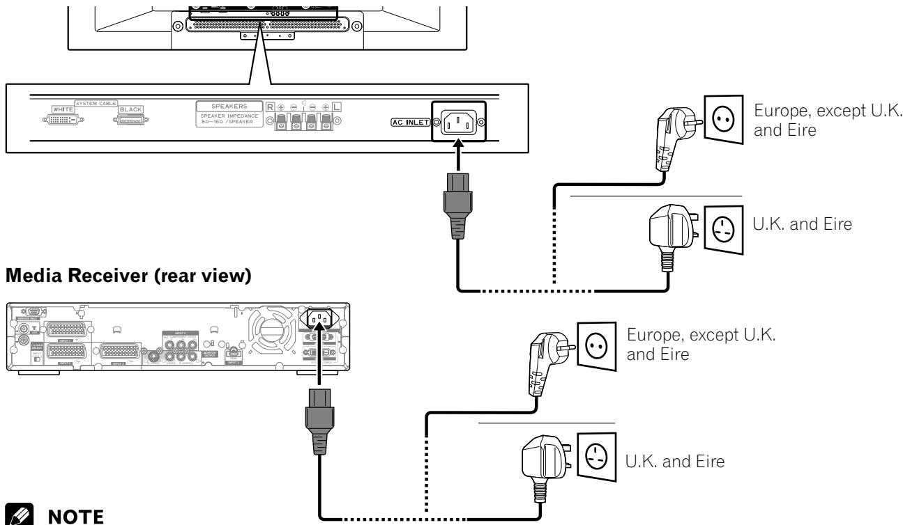 PIONEER PDP-435PE - Plasma Display (bottom view) - 1