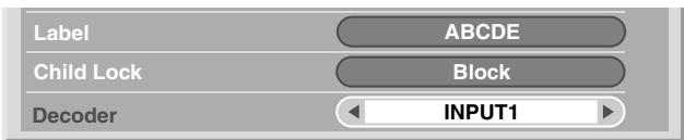 PIONEER PDP-435PE - Selecting a decoder input terminal - 1