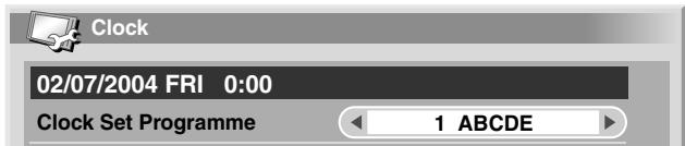 PIONEER PDP-435PE - Clock setting - 1