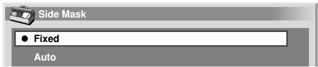 PIONEER PDP-435PE - Changing the brightness at both sides of the screen (Side Mask) - 1