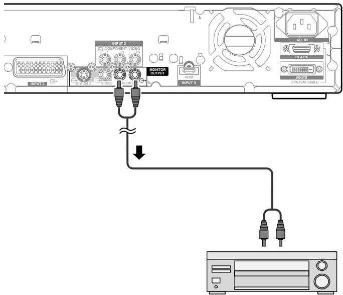 PIONEER PDP-435PE - Connecting audio equipment - 1