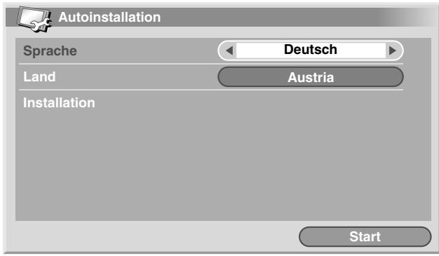 PIONEER PDP-435PE - Verwendung der Autoinstallation - 1