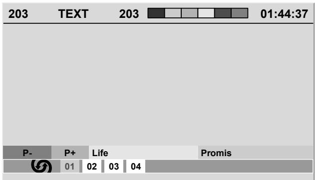 PIONEER PDP-506 PE & PDP-506FDE - Affichage d'une page secondaire - 1