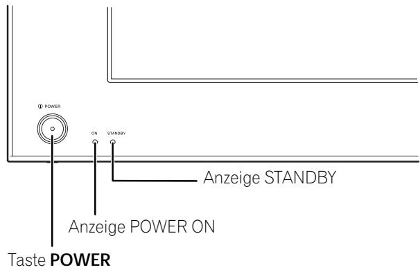 PIONEER PDP-506 PE & PDP-506FDE - Plasma Display/Media-Receiver Statusanzeigen - 1