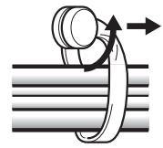 PIONEER PDP-506 PE & PDP-506FDE - Attaching and removing speed clamps - 2