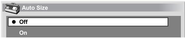 PIONEER PDP-506 PE & PDP-506FDE - Selecting a screen size automatically - 1