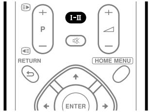 PIONEER PDP-506 PE & PDP-506FDE - Utilisation de la touche I-Ⅱ du boitier de télécommande - 1