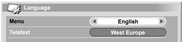 PIONEER PDP-506 PE & PDP-506FDE - Language setting - 1