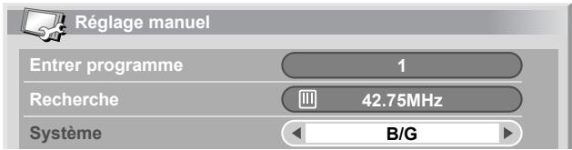 PIONEER PDP-506 PE & PDP-506FDE - Utilisation de Réglage manuel - 3