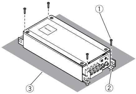 PIONEER PRS-D800 - Installez l'appareil. - 1