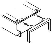 PIONEER PRS-D800 - Wiederanbringen der Klemmenabdeckung - 1